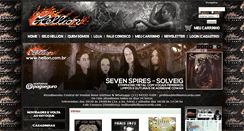 Desktop Screenshot of hellionrecords.com.br