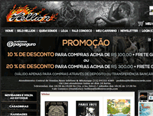 Tablet Screenshot of hellionrecords.com.br